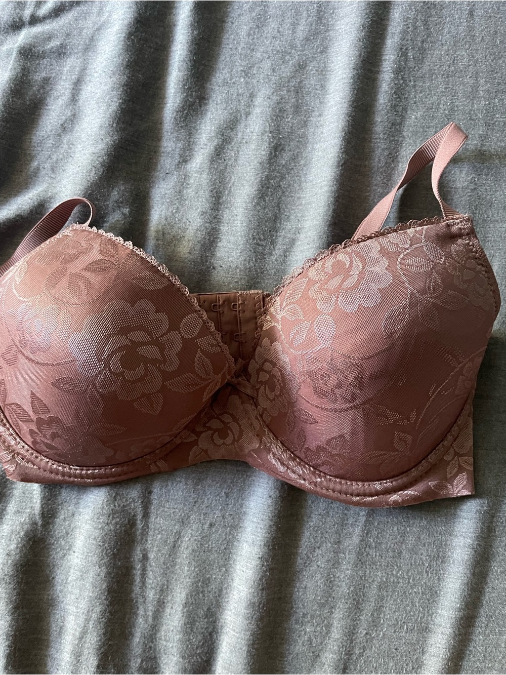 Women's Lace Underwire Bra - Dusty Rose